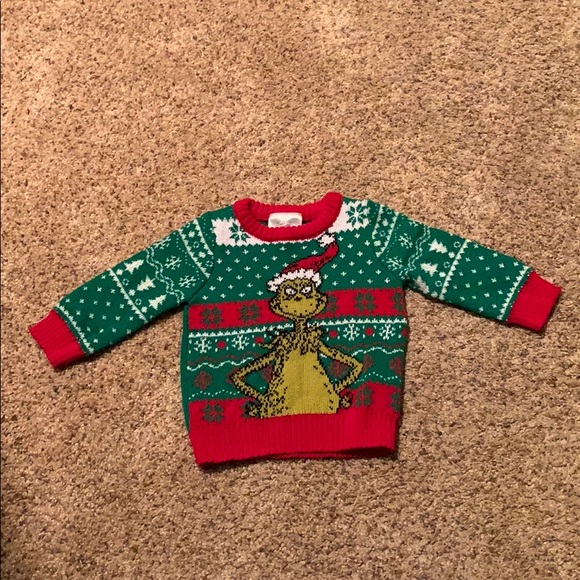 Other - The Grinch Baby Christmas Sweater